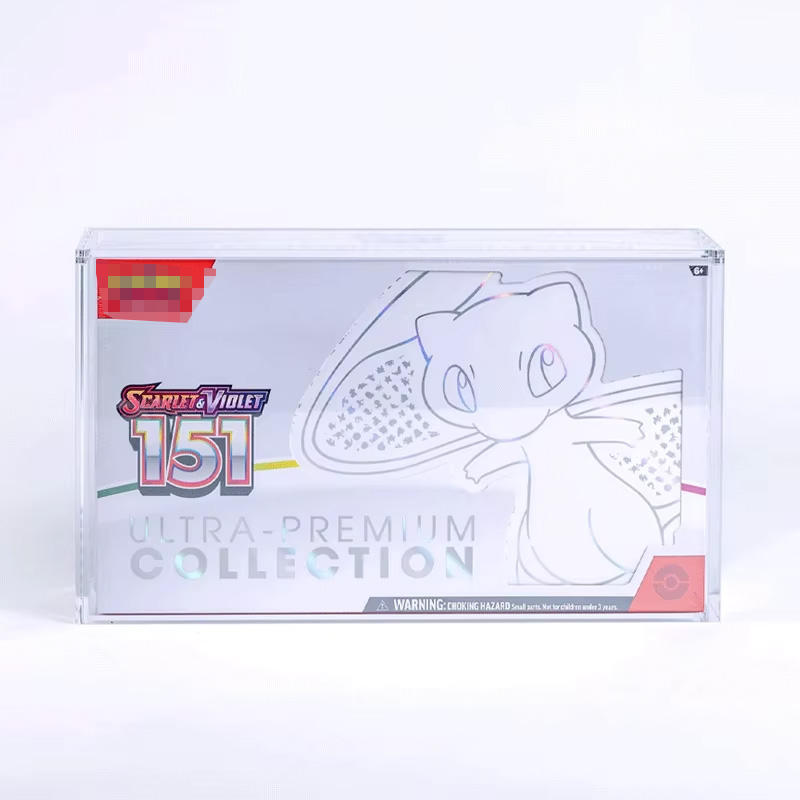 Acryl Case für Pokemon 151 Ultra Premium Kollektion - Magnetisch verschließbar