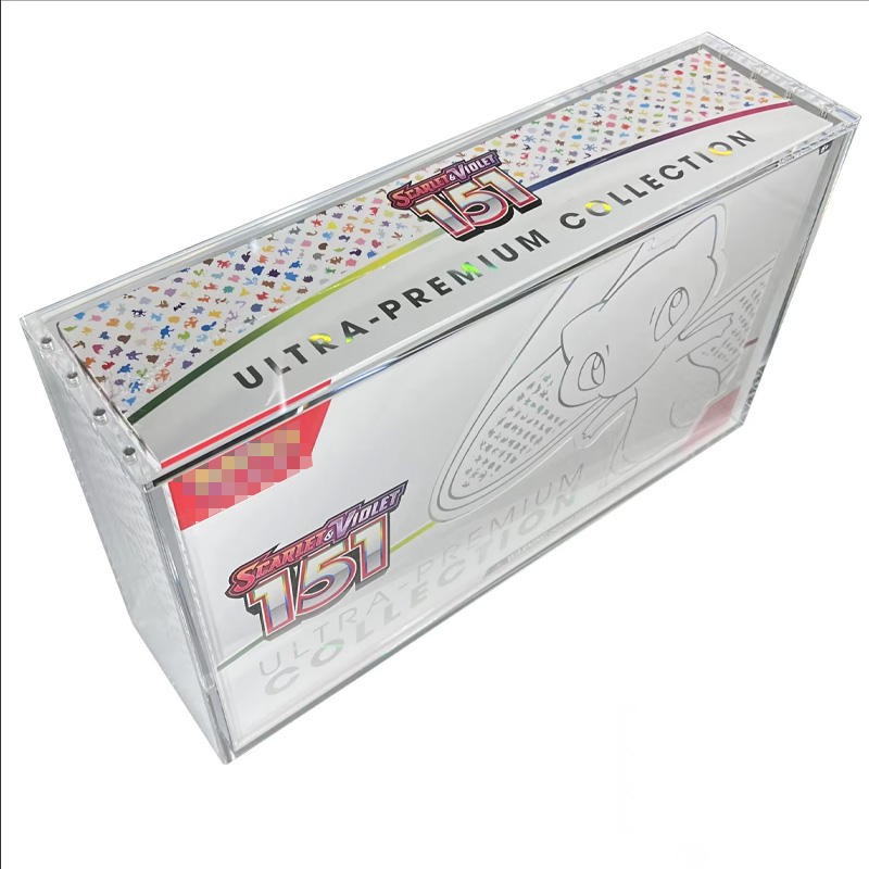 Acryl Case für Pokemon 151 Ultra Premium Kollektion - Magnetisch verschließbar