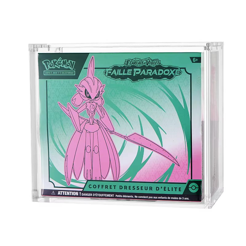 Acryl Case für Pokemon  ETB / TTB Trainer Box - Magnetisch verschließbar