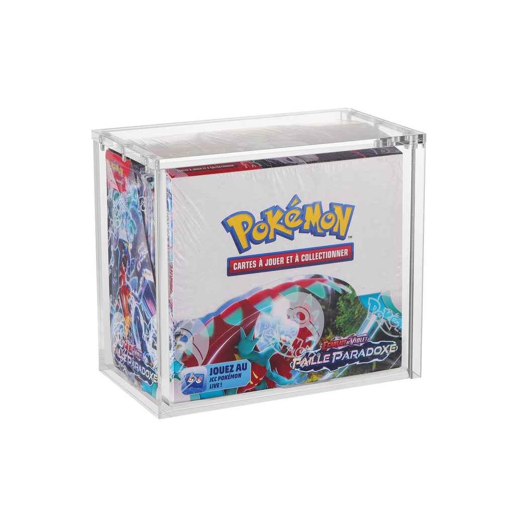 Acryl Case für Pokemon 36 Booster Box Display DE/EN - Magnetisch verschließbar