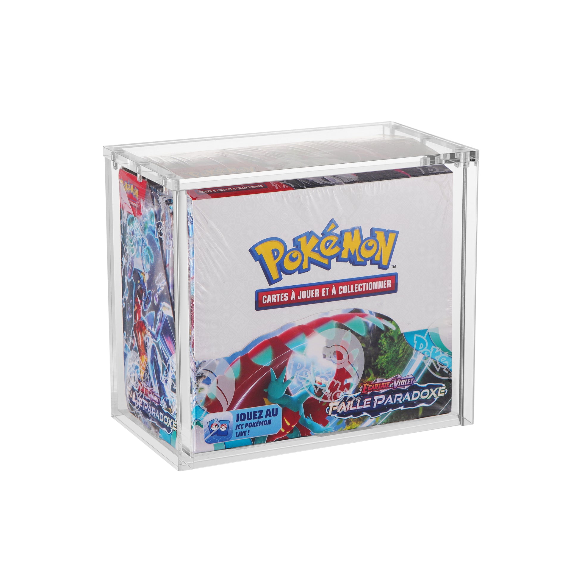 Acryl Case für Pokemon 36 Booster Box Display DE/EN - Magnetisch verschließbar