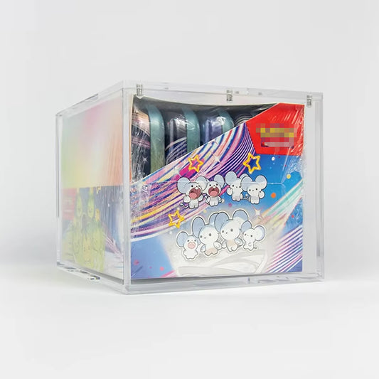 Acryl Case für Pokemon 8er & 10er Mini Tin Display - Magnetisch verschließbar