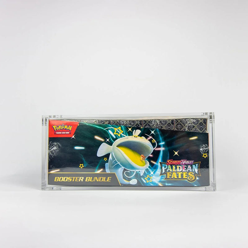 Acryl Case für Pokemon Boosterbundle Display - Magnetisch verschließbar