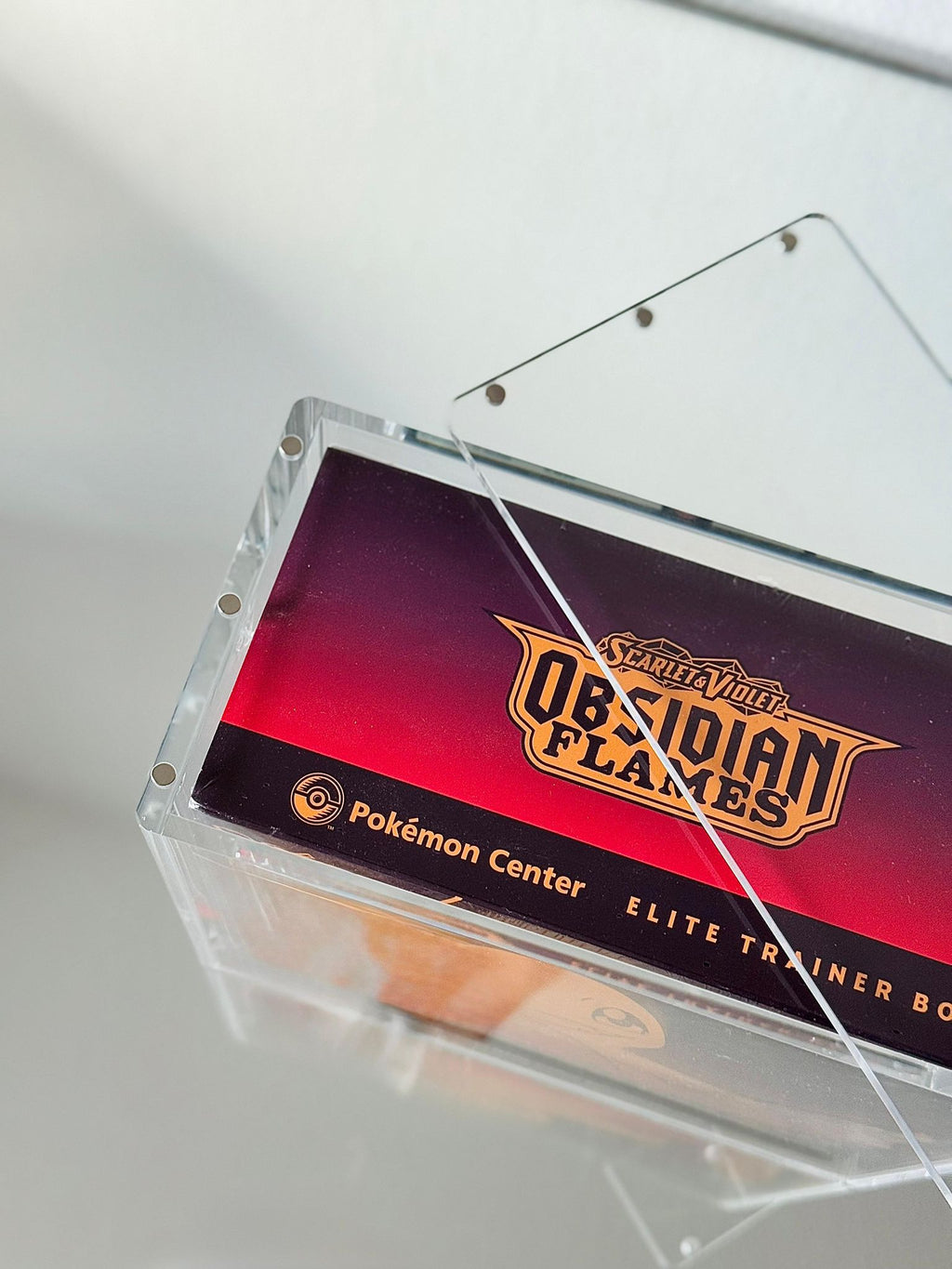 Acryl Case für Pokemon  ETB / TTB Trainer Box - Magnetisch verschließbar