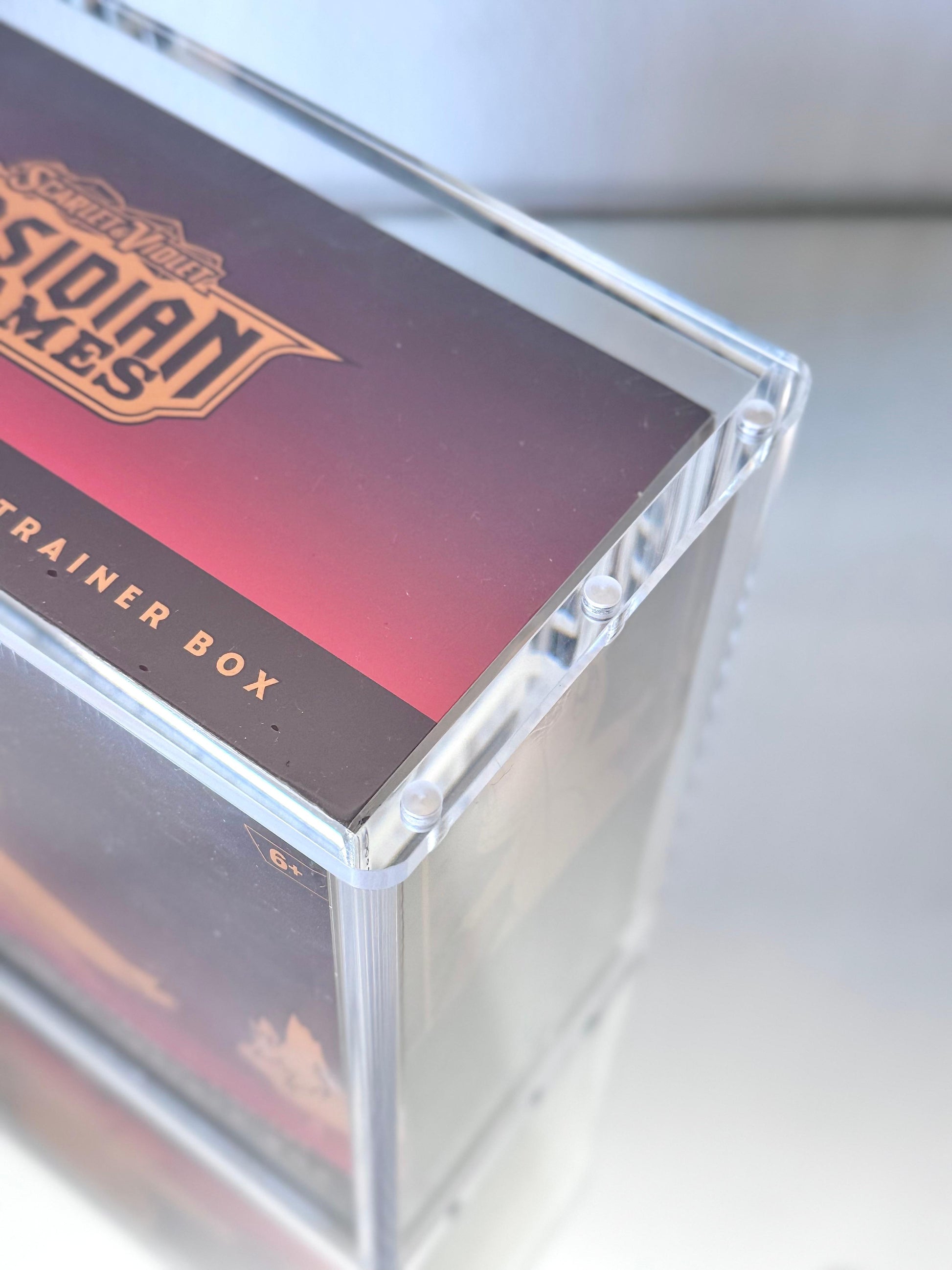 Acryl Case für Pokemon  ETB / TTB Trainer Box - Magnetisch verschließbar
