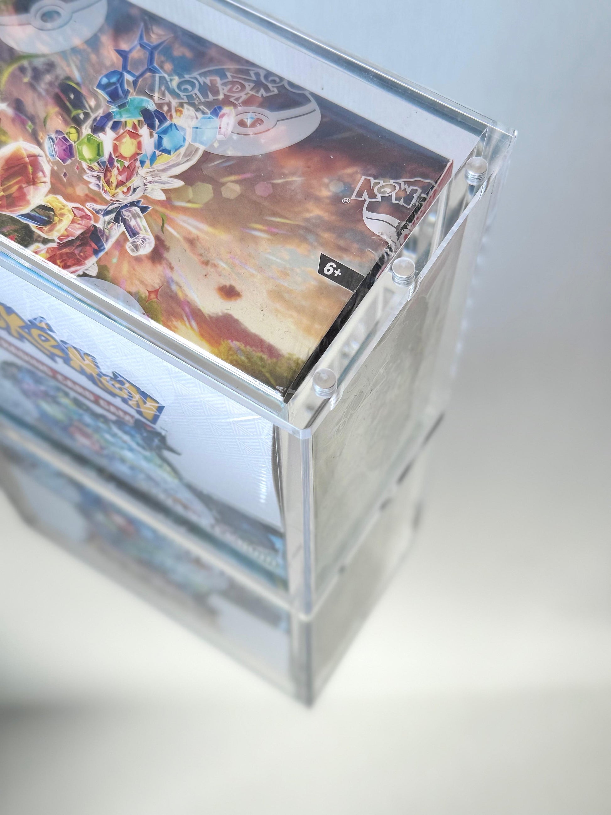 Acryl Case für Pokemon 36 Booster Box Display DE/EN - Magnetisch verschließbar