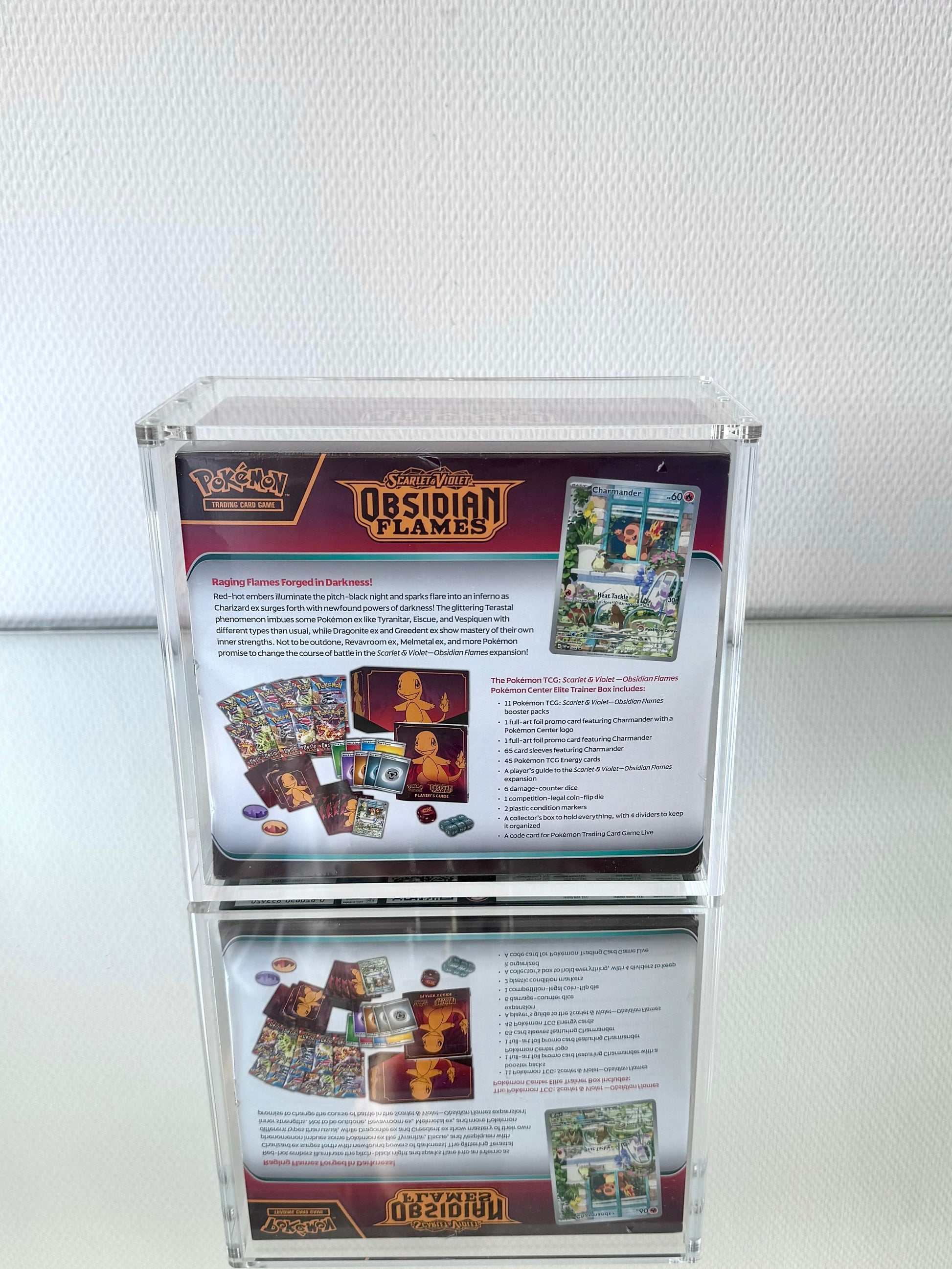 Acryl Case für Pokemon  ETB / TTB Trainer Box - Magnetisch verschließbar
