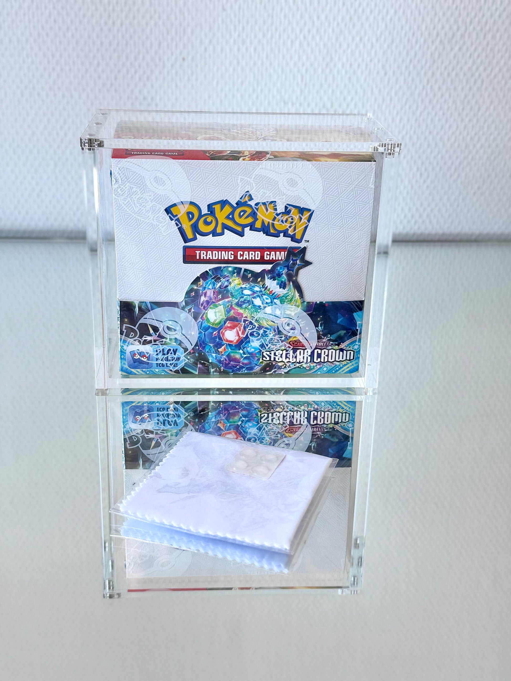 Acryl Case für Pokemon 36 Booster Box Display DE/EN - Magnetisch verschließbar