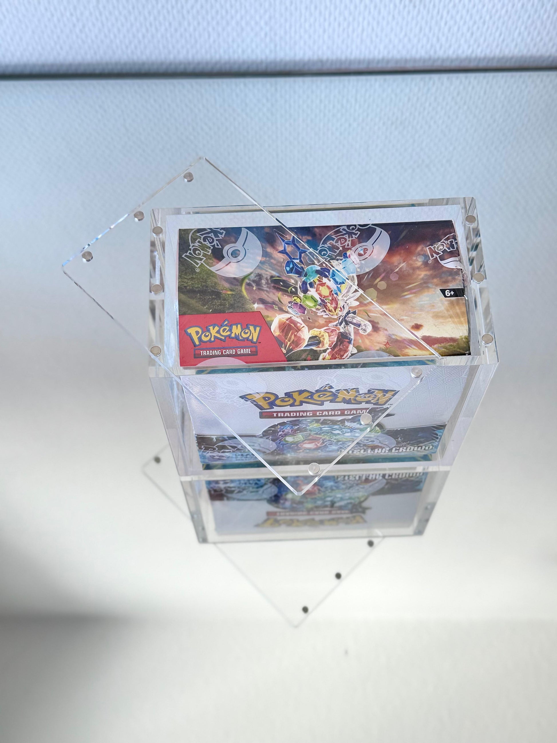 Acryl Case für Pokemon 36 Booster Box Display DE/EN - Magnetisch verschließbar