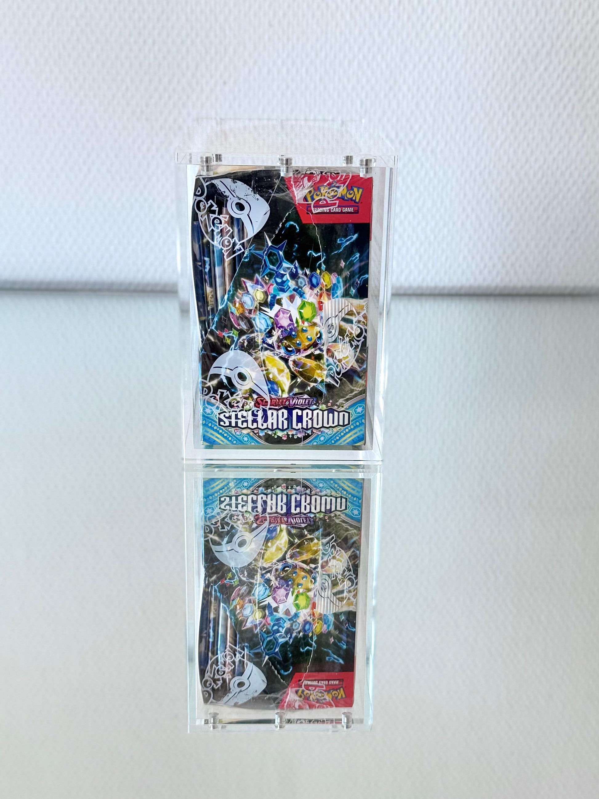 Acryl Case für Pokemon 36 Booster Box Display DE/EN - Magnetisch verschließbar