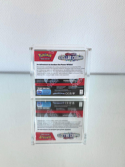 Acryl Case für Pokemon 36 Booster Box Display DE/EN - Magnetisch verschließbar