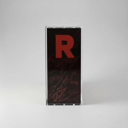 Acryl Case für Pokemon Team Rockets Lavados Premium Kollektion - Magnetisch verschließbar