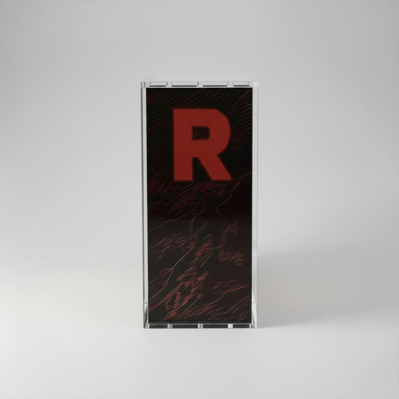 Acryl Case für Pokemon Team Rockets Lavados Premium Kollektion - Magnetisch verschließbar